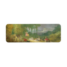 The Swing by Jean-Honore Fragonard Etiket
