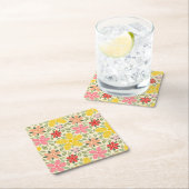 The Swirl Garden Coaster Kartonnen Onderzetters (Insitu)