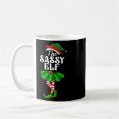 The Sy Elf Xmas Funny Christmas Matching Family Pa Koffiemok (Links)