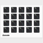 The Tadpole Galaxy UGC 10214 Vierkante Sticker (Vel)