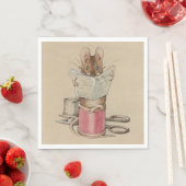 The Tailor Mouse (van Beatrix Potter) Servet (Insitu)