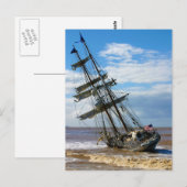 The Tall Ship Irving Johnson Briefkaart (Voorkant / Achterkant)