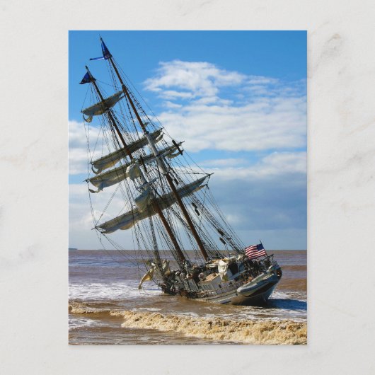 The Tall Ship Irving Johnson Briefkaart (Voorkant)