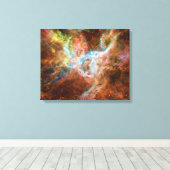 The Tarantula Nebula 30 Doradus NGC 2070 Canvas Afdruk (Insitu (Houten vloer))