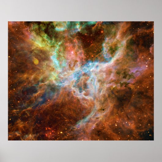 The Tarantula Nebula 30 Doradus NGC 2070 Poster (Voorkant)
