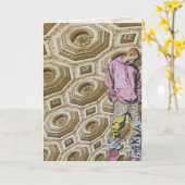 The Tastemaker Salutation Card (Blank Inside) Kaart (Gele Bloem)