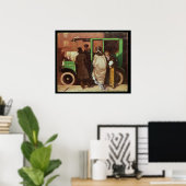 The Taxi Cab, c.1908-10 Poster (Thuiskantoor)