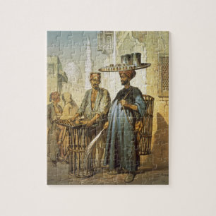 The Tea Seller, from 'Souvenir of Cairo', 1862 (li Legpuzzel