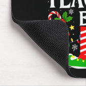 The Teacher Elf Funny Xmas Teachers Christmas Teac Muismat (Hoek)