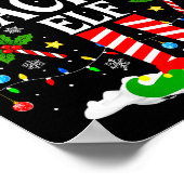 The Teacher Elf Funny Xmas Teachers Christmas Teac Poster (Hoek)