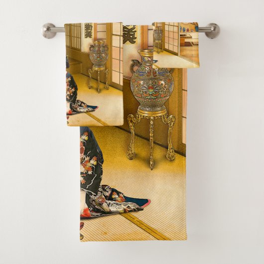 The Tears of Madama Butterfly Bad Handdoek (Insitu)