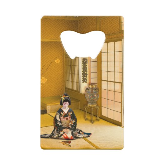 The Tears of Madama Butterfly Creditkaart Flessenopener (Voorkant)