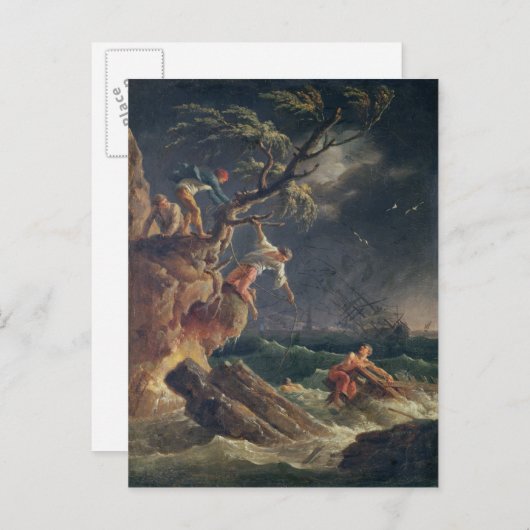The Tempest, c.1762 Briefkaart (Voorkant / Achterkant)