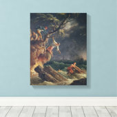 The Tempest, c.1762 Canvas Afdruk (Insitu (Houten vloer))
