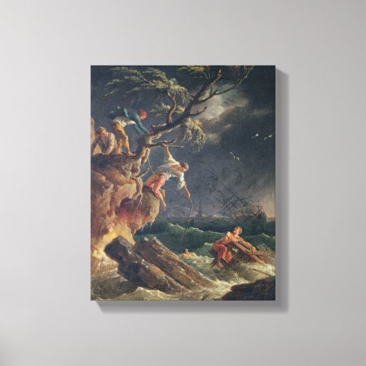 The Tempest, c.1762 Canvas Afdruk (Voorkant)