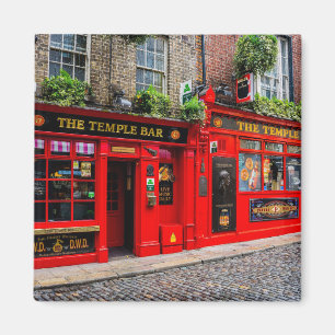 The Temple Bar, Dublin, Ierland Magneet
