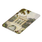 The Temple Bridge, van Ackermann's 'Repository of Magneet (Linkerzijde)