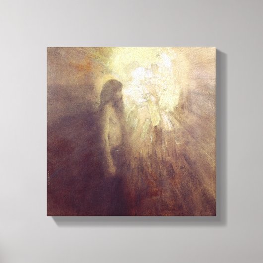 The Temptation of St. Anthony, 1883 Canvas Afdruk (Voorkant)