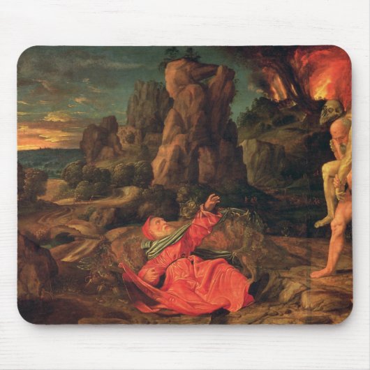 The Temptation of St. Anthony, c.1530 Muismat (Voorkant)