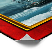 The Temptress - Galleon at Sail Poster (Hoek)