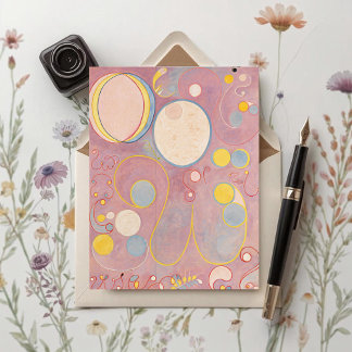 The Ten Largest No. 8 Adulthood, Hilma af Klint Briefkaart