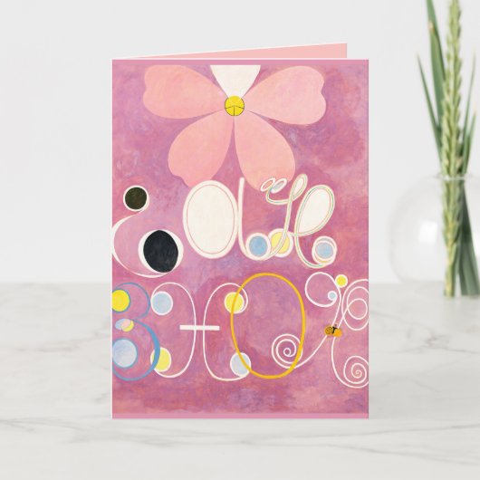 The Ten Largest, nr. 5, Adulthood, Hilma af Klint Kaart (Voorkant)