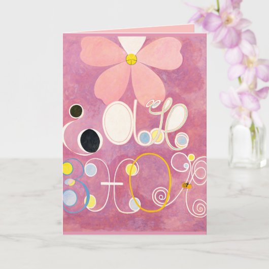 The Ten Largest, nr. 5, Adulthood, Hilma af Klint Kaart (Orchidee)