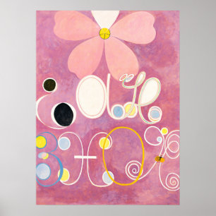 The Ten Largest, nr. 5, Adulthood, Hilma af Klint Poster