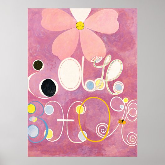 The Ten Largest, nr. 5, Adulthood, Hilma af Klint Poster (Voorkant)
