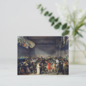 The Tennis Court Oath, 20 juni 1789, 1791 Briefkaart (Staand voorkant)