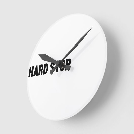 The Terminal | Hard Stop Technisch  Ronde Klok (Hoek)