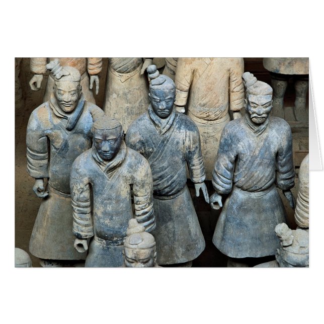 The Terra-cotta Warriors, Xi'an, China (Voorkant Horizontaal)