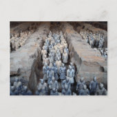 The Terra-cotta Warriors, Xi'an, China Briefkaart (Voorkant)