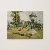 The Terrace Garden, Woburn Abbey (chromolitho) Legpuzzel (Horizontaal)