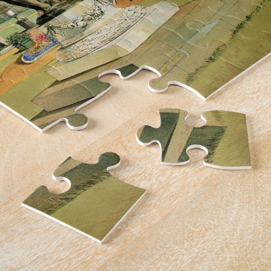 The Terrace Garden, Woburn Abbey (chromolitho) Legpuzzel (Zijkant)