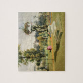 The Terrace Garden, Woburn Abbey (chromolitho) Legpuzzel (Verticaal)