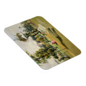 The Terrace Garden, Woburn Abbey (chromolitho) Magneet (Rechterzijde)