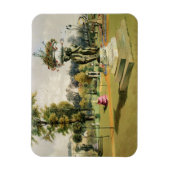 The Terrace Garden, Woburn Abbey (chromolitho) Magneet (Verticaal)