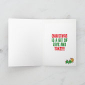 The Terrible Two.................................. Feestdagen Kaart (Binnen)