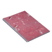 The text of the old wall with scratches, cracks notitieboek (Rechterzijde)