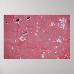 The text of the old wall with scratches, cracks poster
