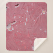 The text of the old wall with scratches, cracks sherpa deken (Voorkant)