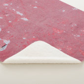 The text of the old wall with scratches, cracks sherpa deken (3/4)