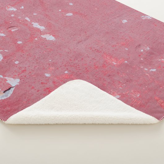 The text of the old wall with scratches, cracks sherpa deken (3/4)