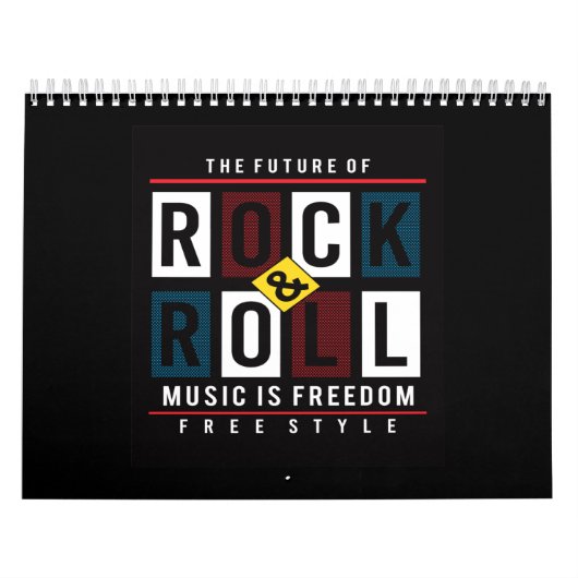 The texture of rock and roll music is freedom free kalender (Hoes)