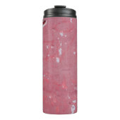 The texture of the old wall with scratches, cracks thermosbeker (Voorkant)