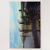 The Thames Barrier, Londen. Legpuzzel (Verticaal)
