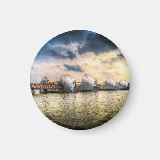 The Thames Barrier London Magneet (Voorkant)