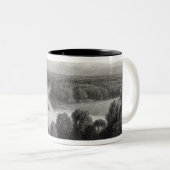 The Thames from Richmond Hill Tweekleurige Koffiemok (Voorkant rechts)