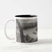 The Thames from Richmond Hill Tweekleurige Koffiemok (Links)